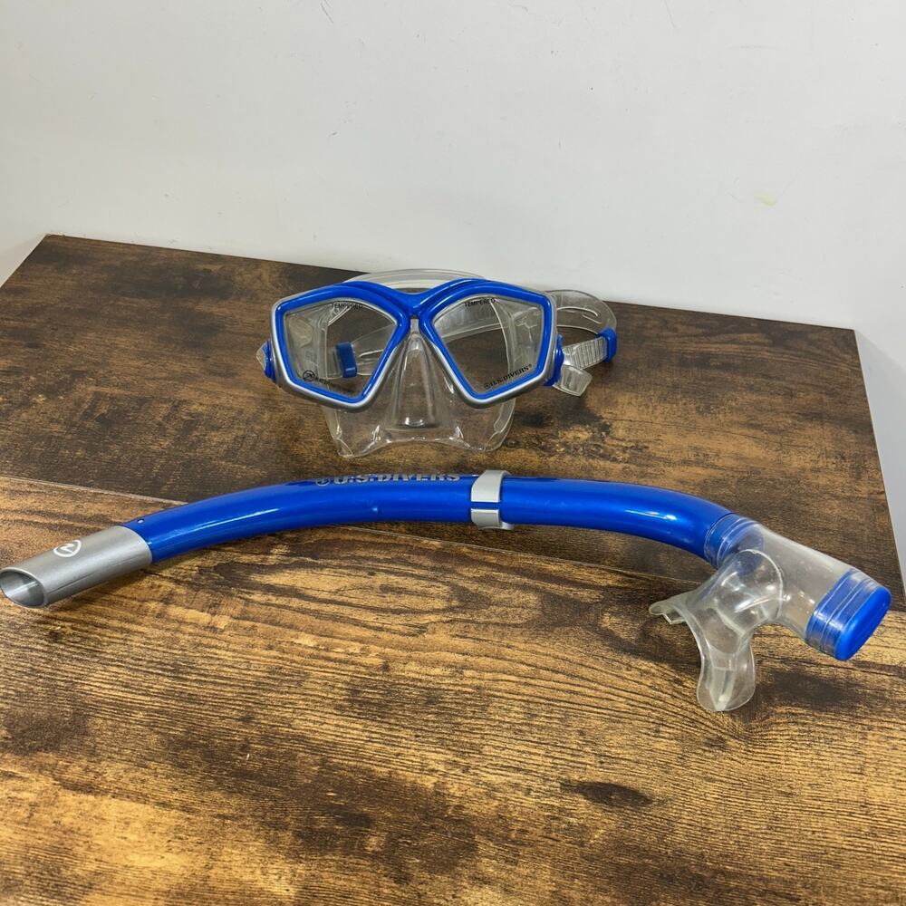 US Divers Icon Kids Adult mask Swim Scuba Dive Snorkel Anti-Fog Goggles